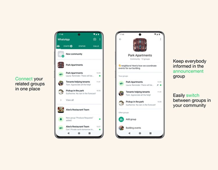 WhatsApp officially launches its new Communities feature