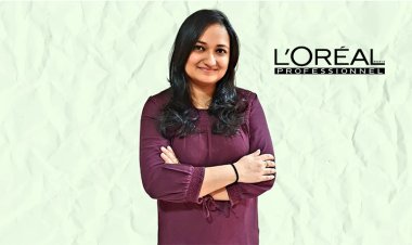 Aditi Anand starts her new journey with L'Oréal Professional