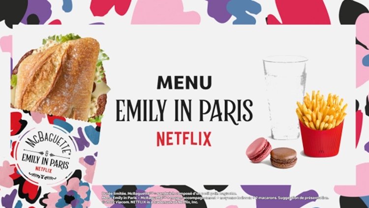 Placement of McDonald's Emily in Paris: Tastes off or fine?