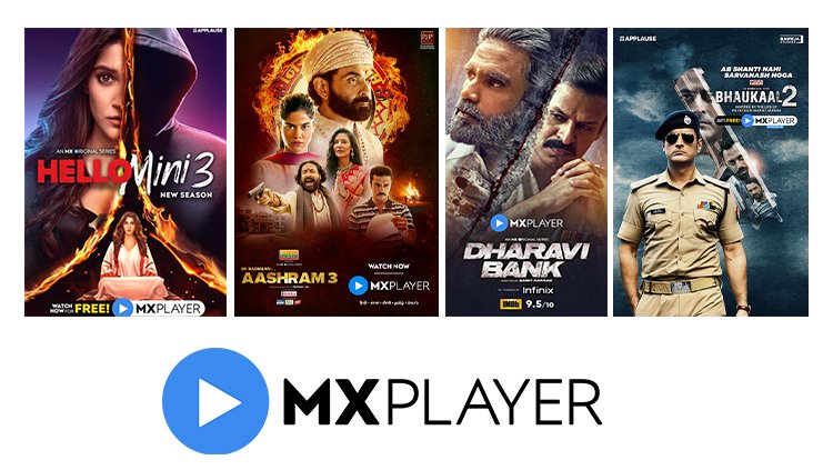 Top OTT in India and third worldwide in terms of downloads is MX Player