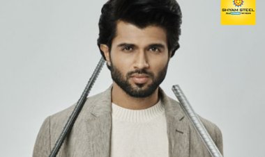 Vijay Devarakonda joins Shyam Steel as a brand ambassador.