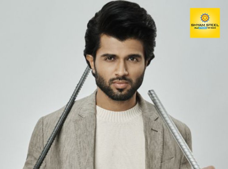 Vijay Devarakonda joins Shyam Steel as a brand ambassador.