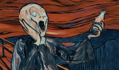 Classical Works by Warhol, Vermeer, Van Gogh, and Other Painters are Used in Coca-New Cola's Commercial... offering soda