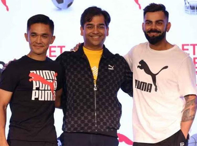 At the PUMA Conference, Virat Kohli and Sunil Chhetri team together for the love of sports