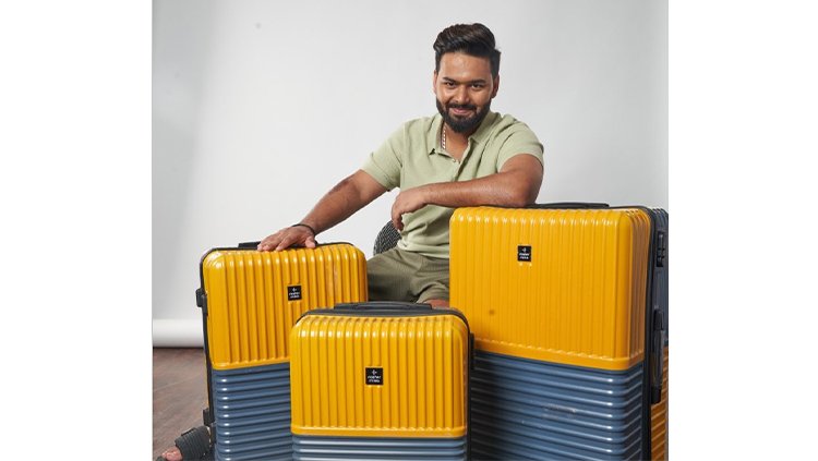 Rishabh Pant will be the face of Nasher Miles, a D2C baggage company