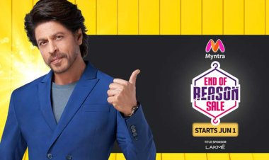 Shah Rukh Khan is the brand ambassador for Myntra's EORS