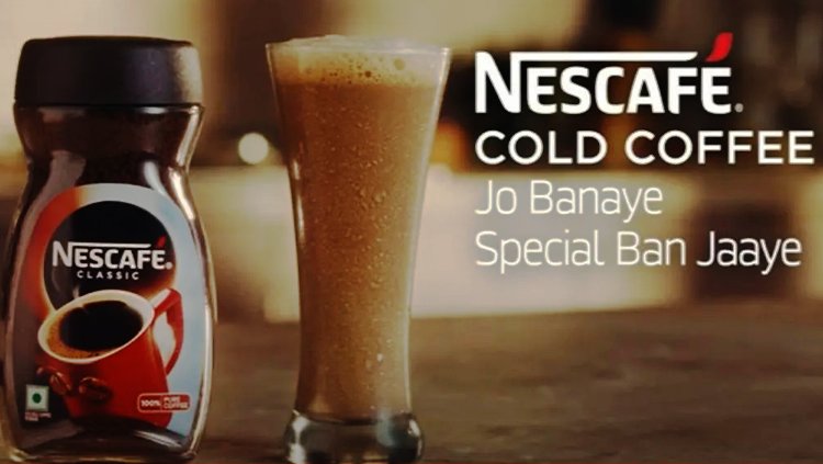In a new advertising campaign, Nescafe declares, "Jo banaye, special ban jaaye."