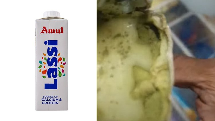 Amul Lassi video becomes viral due to fungal allegations; the corporation reacts