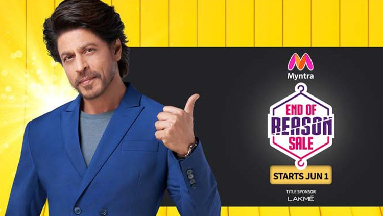 Shah Rukh Khan is the brand ambassador for Myntra's EORS