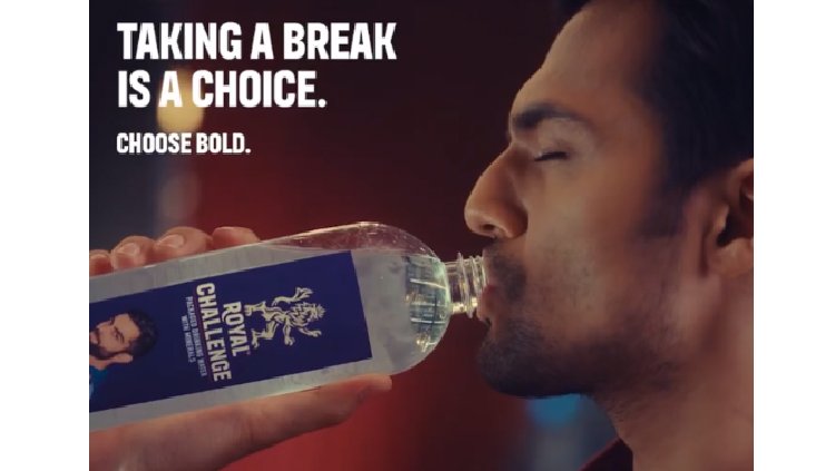 The Royal Challenge encourages hydration in order to have a more enjoyable celebration