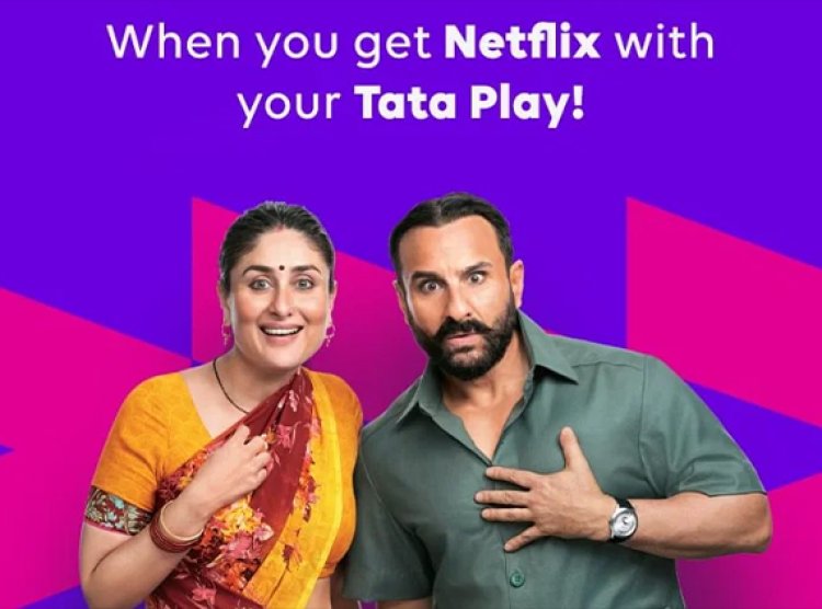 Tata Play Binge launches a campaign starring Saif and Kareena