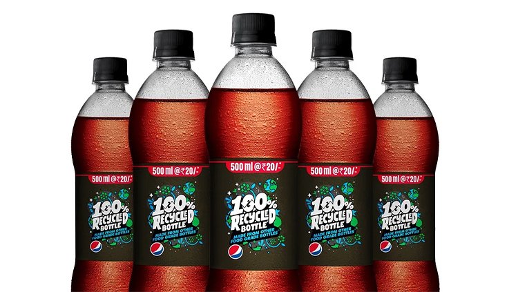 PepsiCo India introduces Pepsi Black bottles made from 100% recycled plastic