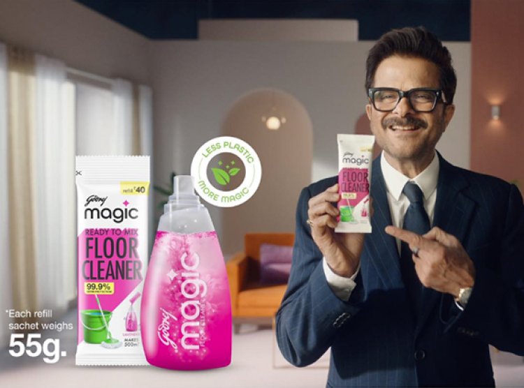 Anil Kapoor 'works magic' with Godrej floor cleaner