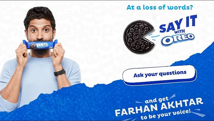 Oreo introduces the 'Say It With Oreo' AI ad with Farhan Akhtar