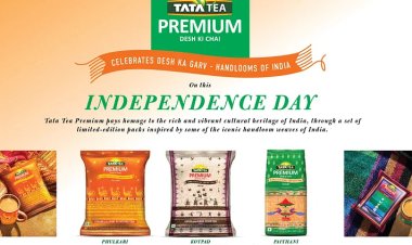 Tata Tea Premium Celebrates India's Handloom Heritage with Limited-Edition Packs for Independence Day