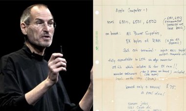 Rare Handwritten Steve Jobs Ad for Apple-1 Fetches ₹1.4 Crore