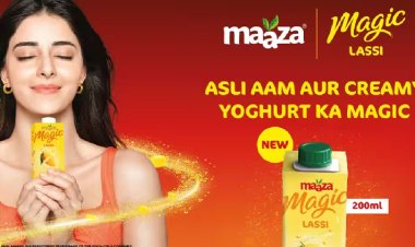 Ananya Panday Promotes 'Rush Nahi, Sip Karo' in Magic Mango Lassi Ad