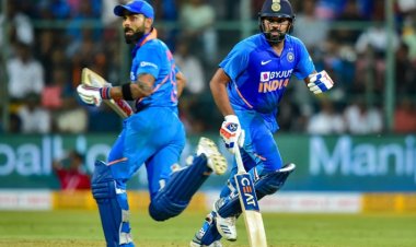 Kohli and Sharma's Historic Battle: India vs. Australia Cricket Showdown