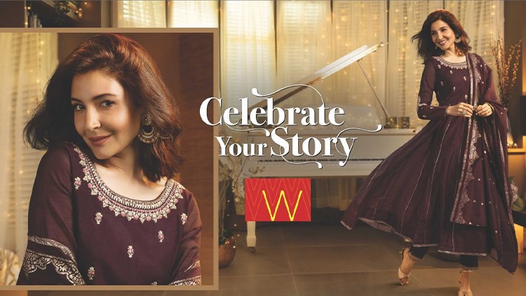 W Enlists Anushka Sharma as Brand Ambassador for Festive Fashion.