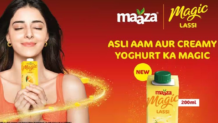 Ananya Panday Promotes 'Rush Nahi, Sip Karo' in Magic Mango Lassi Ad