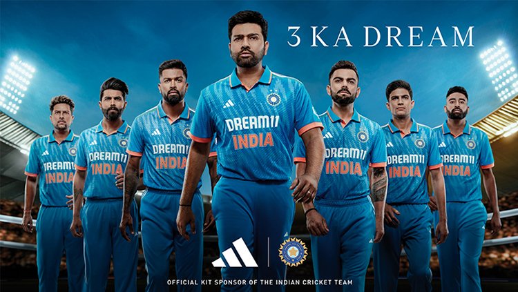 Adidas Backs India's Cricket World Cup Dream with '3 Ka Dream' Campaign