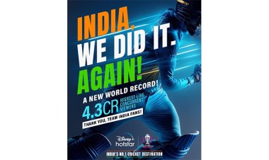 Disney+ Hotstar Sets New Record with 4.3 Crore Viewers for India vs New Zealand World Cup Match