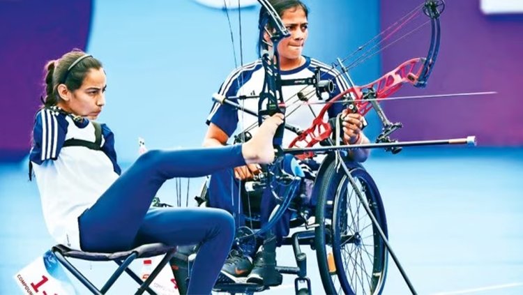 Young Armless Archer Sheetal Devi Claims Three Medals at Asian Para Games
