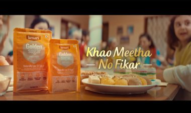 Kesari Golden Sugar Strikes a Sweet Chord with Catchy Jingle, Making Health a Melodious Affair - #KhaoMeethaNoFikar
