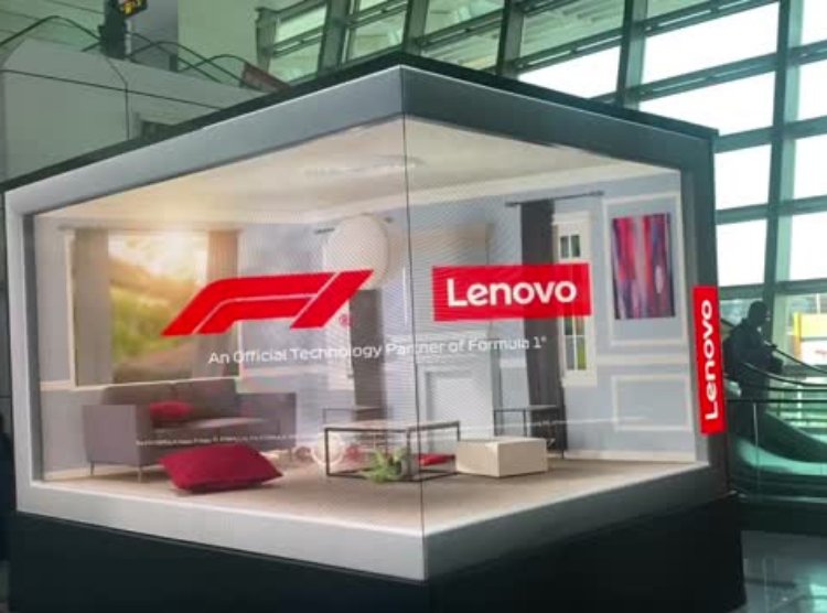 Dentsu's Merkle B2B and Posterscope India launch the 'Lenovo-F1' 3D anamorphic campaign.