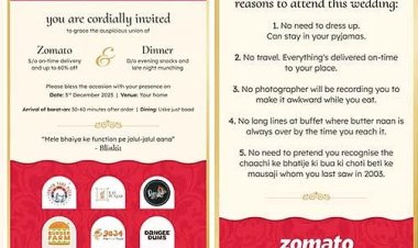 Jalul-jalul aana meri bhaiya ke function pe jalul-jalul aana: Zomato invites everyone to its 'wedding'