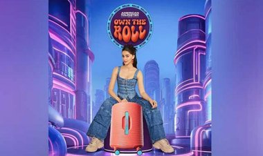 Ananya Panday stars in an advertisement for American Tourister