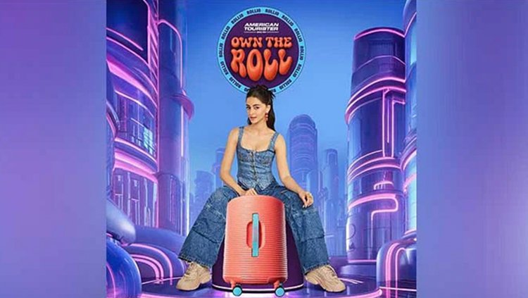 Ananya Panday stars in an advertisement for American Tourister
