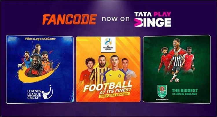 Tata Play Binge partners with FanCode for sports entertainment expansion