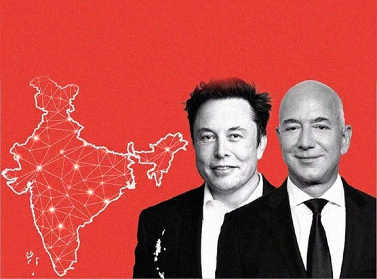 Why are Elon Musk & Jeff Bezos eyeing India's SatCom market?