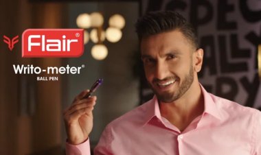 Ranveer Singh, Flair's ambassador for 'Bas Flair Aur Kuch Nahi' campaign