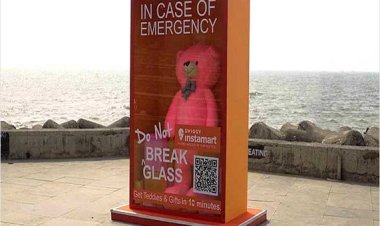 Swiggy Instamart's OOH: Quick love emergency solutions on display