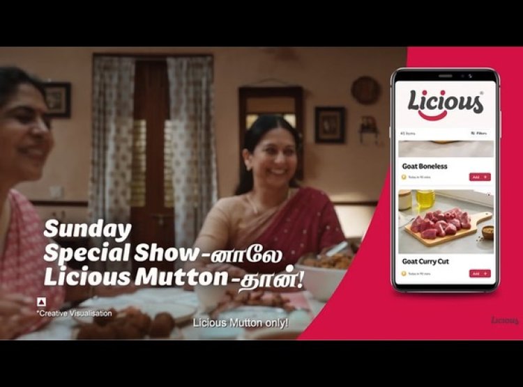 Sizzling Sundays: Licious Unveils Blockbuster Mutton Range for Chennai Foodies