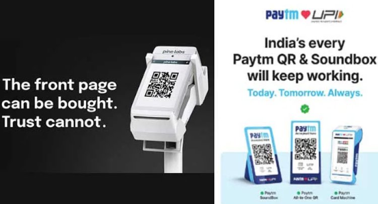 Pine Labs counters Paytm's ad with a swipe at credibility