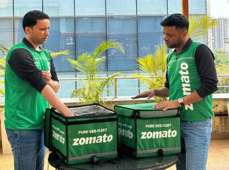 Zomato Launches Pure Veg Fleet: Revolutionizing Food Delivery Experience
