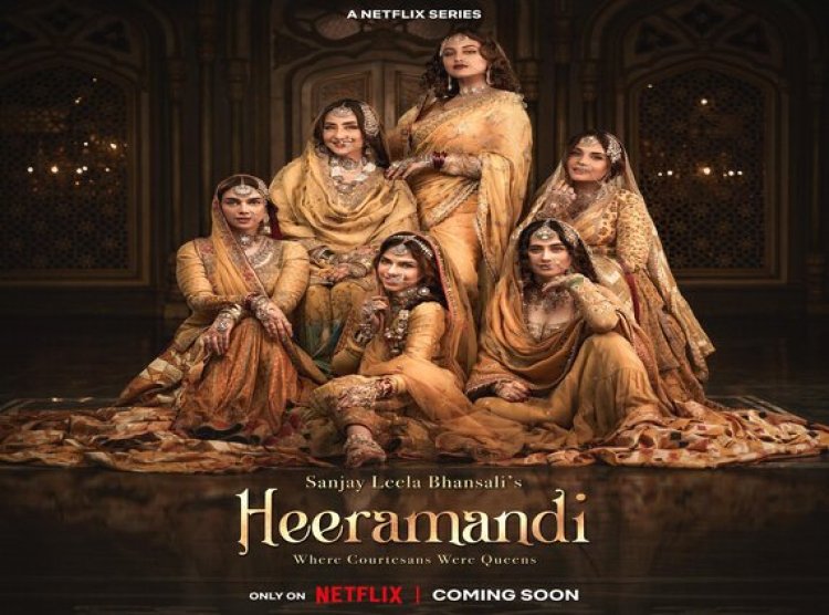 Netflix illuminates sky with 1,000 drones for 'Heeramandi' spectacle