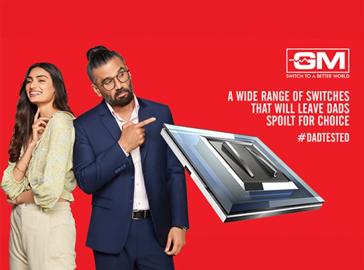 Suniel and Athiya Shetty Shine in GM Modular's #DADTESTED Campaign