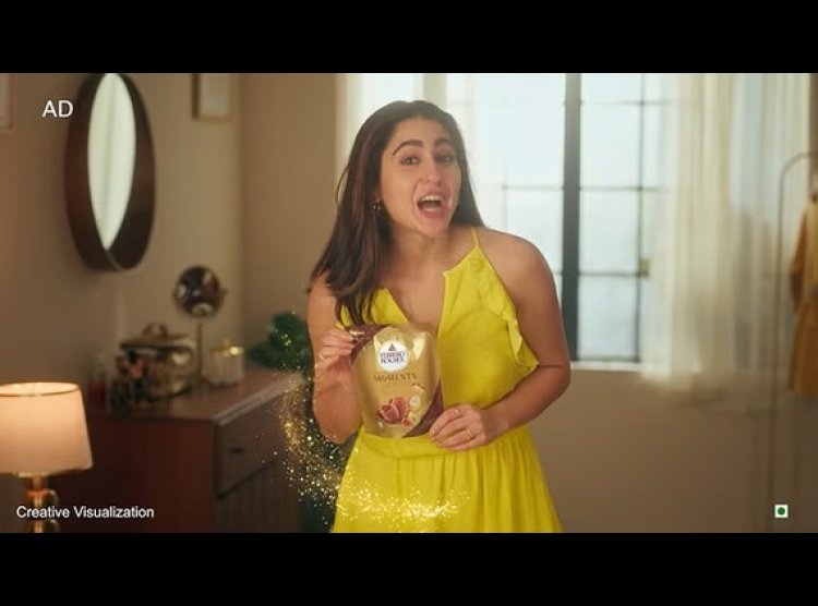 Sara Ali Khan Unveils Ferrero Rocher Moments: Elevating Everyday Joys