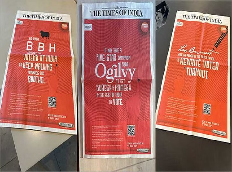 TOI impresses with personalized newspapers in 'Times Power of Print'