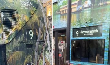 Kerala Tourism Ad on London's Bus Sparks Viral Sensation