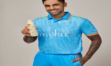 Surya Kumar Yadav represents Ayurvedic brand Moha's fresh image