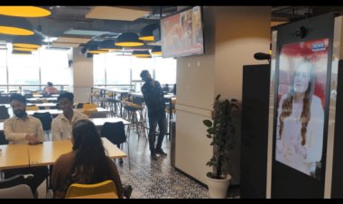 News18's Interactive OOH Campaign at GroupM Offices: Engaging Election Coverage Sparks Buzz