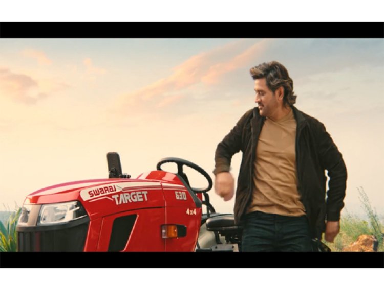 Swaraj Tractors Unveils New Commercial Featuring MS Dhoni