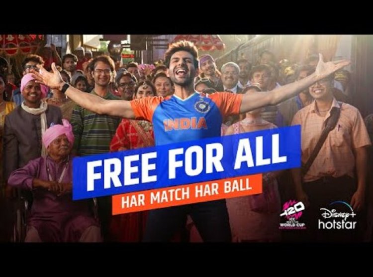 Kartik Aaryan leads Disney+ Hotstar's ICC Men's T20 World Cup 2024