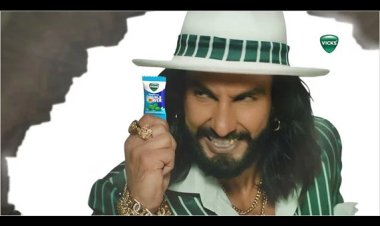 Ranveer Singh Unveils Vicks' New Double-Power Cough Drops in Ad