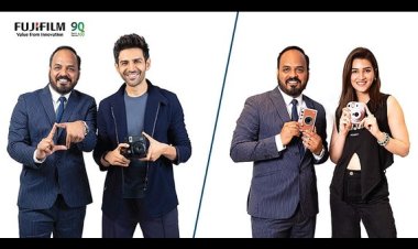 Fujifilm India appoints Kriti Sanon and Kartik Aaryan as brand ambassadors